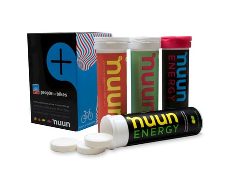 Nuun People For Bikes Drink Tablets - 44 Servings (4 Pack) (Assorted Flavor)