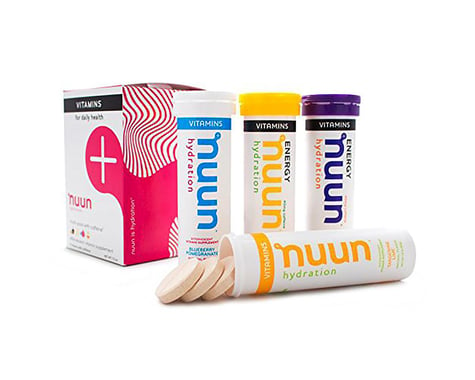 Nuun Vitamins Drink Tablets - Mixed Flavors w/ Caffeine 4 Pack