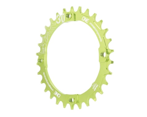 OneUp Components Round Chainring (Green) (104mm BCD)