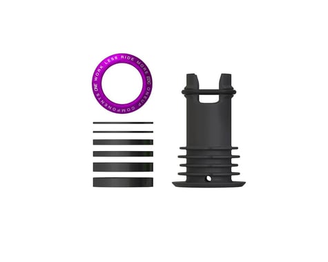 OneUp Components EDC Threaded Top Cap (Purple) (1 1/8") (Alloy)