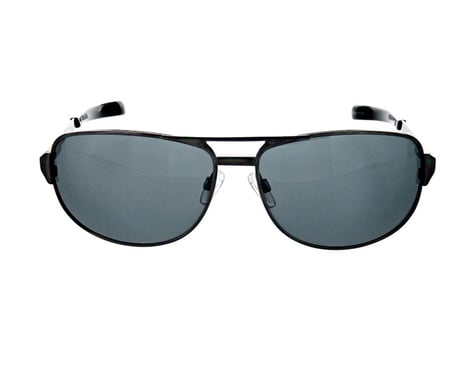 Optic Nerve ONE Siege Polarized Sunglasses w/ Smoke Silver Flash Lens (Gunmetal)