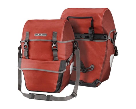 Ortlieb Bike-Packer Plus Panniers (Salsa/Dark Chili) (42L) (Pair)