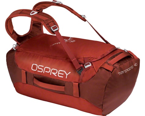 Osprey Transporter 40 Duffel Bag (Ruffian Red)