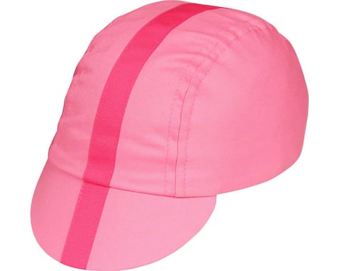 Pace Sportswear Classic Cycling Cap (Pink w/ Pink Tape) (S)