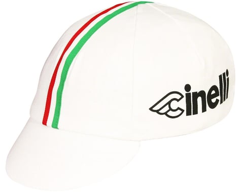 Pace Sportswear Cinelli Cycling Cap (White/World Champion Stripe)