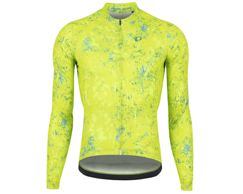 Pearl Izumi Men's Attack Long Sleeve Jersey (Lime Zinger) (M)