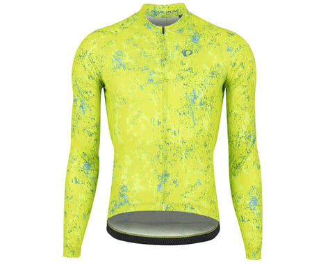 Pearl Izumi Men's Attack Long Sleeve Jersey (Lime Zinger) (2XL)