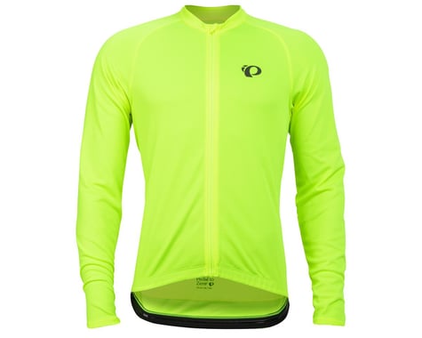 Pearl Izumi Quest Long Sleeve Jersey (Screaming Yellow) (XL)
