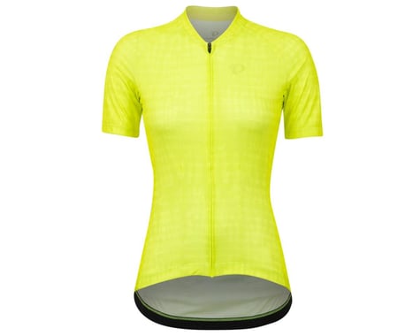 Pearl Izumi Women's Attack Short Sleeve Jersey (Screaming Yellow Immerse) (L)