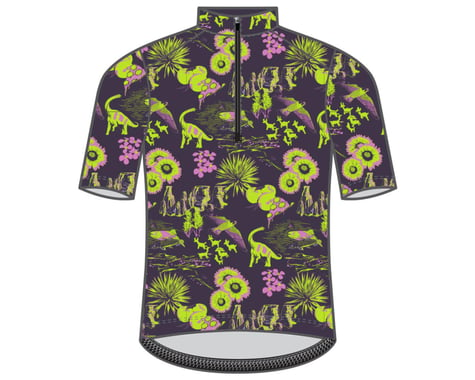 Pearl Izumi Jr Quest Short Sleeve Jersey (Nightshade Coslope) (Youth L)