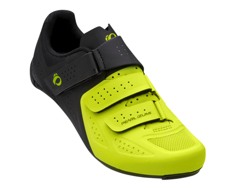 Pearl Izumi Select Road V5 Shoes (Black/Screaming Yellow)