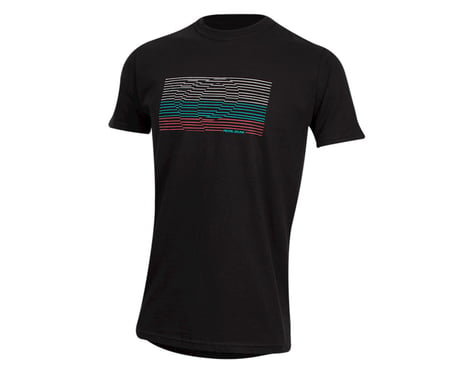 Pearl Izumi Organic Cotton T-Shirt (Lines Logo Black)