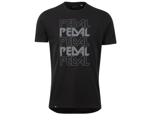 Pearl Izumi Go-To Tee Shirt (Black Pedal Metal) (XL)