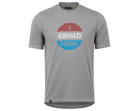 Pearl Izumi Men's Midland T-Shirt (Frostgrey/Red Groad)