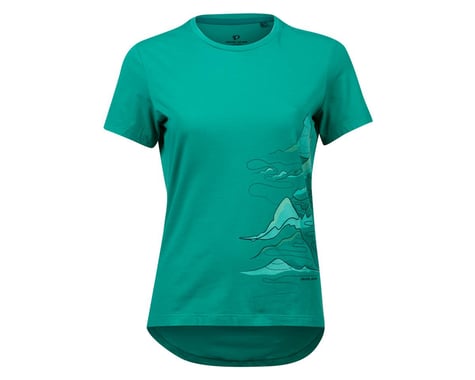 Pearl Izumi Women's Mesa T-Shirt (Malachite Mountain Route)