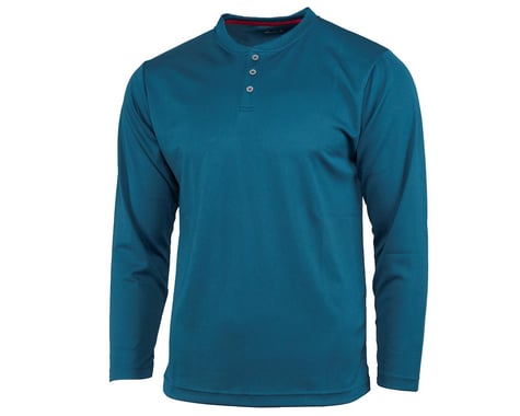 Performance Long Sleeve Club Fed Jersey (Blue) (L)
