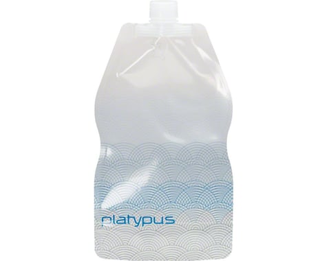 Platypus SoftBottle Water Bottle with Closure Cap (Waves) (1-Liter)