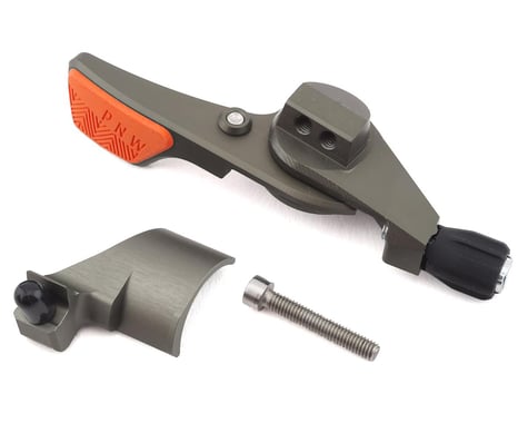PNW Components Loam Lever Dropper Post Lever Kit (I-Spec) (Grey/Orange)
