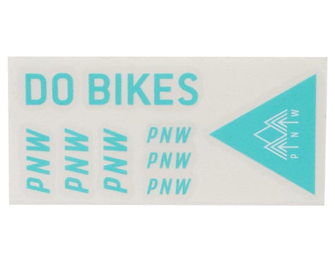 PNW Components Loam Transfer Decal Kit (Seafoam Teal)