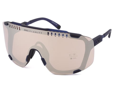 POC Devour Sunglasses (Lead Blue) (Brown Silver Mirror)