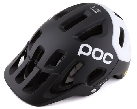 POC Tectal Race MIPS Helmet (Uranium Black/Hydrogen White Matte) (L)
