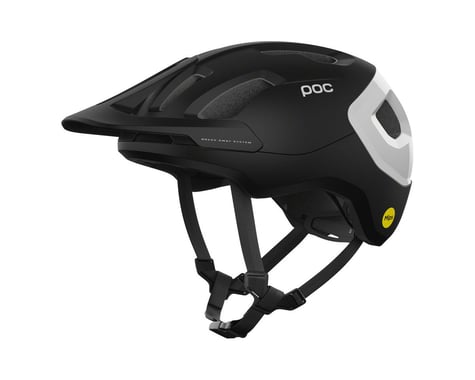 POC Axion Race MIPS Helmet (Black/White) (XS)