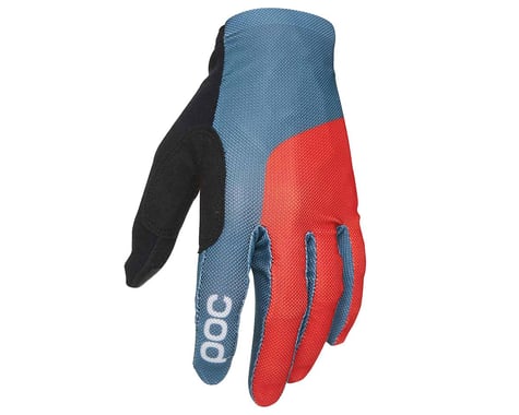 POC Essential Mesh Gloves (Cubane Blue/Prismane Red)