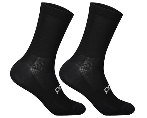 POC Zephyr Merino Mid Socks (Uranium Black) (M)