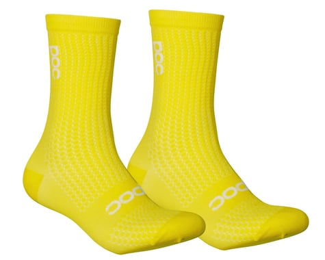 POC Y's Essential Youth Road Socks (Aventurine Yellow) (Youth M)