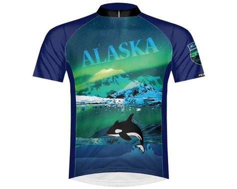 Primal Wear Men's Short Sleeve Jersey (The Last Frontier Alaska)