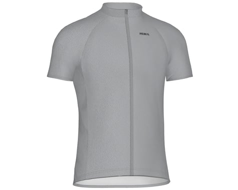 Primal Wear Men's Short Sleeve Jersey (Solid Grey) (S)
