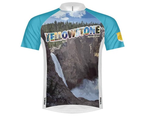 Primal Wear Men's Short Sleeve Jersey (Yellowstone National Park)