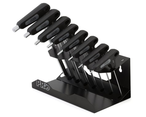 PRO T-Wrench Set W/ Holder (Black)