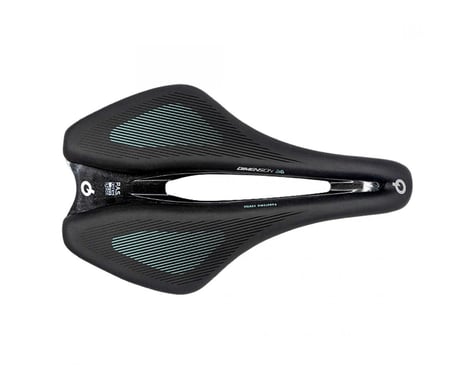 Prologo Dimension EVA Women's Saddle (Black) (Nack Carbon Rails) (156mm)