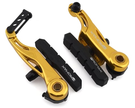 SCRATCH & DENT: Promax P-1 Linear Pull Brakes 85mm Reach Gold
