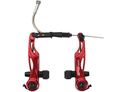 Promax P-1 Linear Pull Brakes 85mm Reach Red