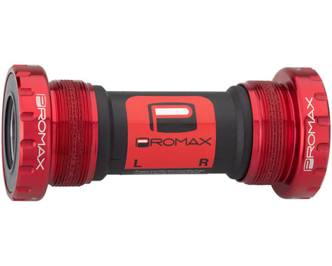 Promax EX-1 Alloy external Sealed Bottom Bracket 68/73mm Red