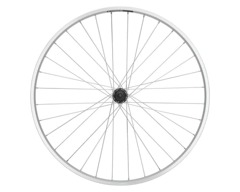 Quality Wheels Value Double Wall Series Rear Wheel (700c) (QR x 135mm) (Rim Brake) (HG 10) (Silver)