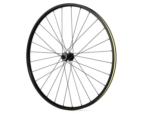 Quality Wheels Value Double Wall Disc/Rim Brake Front Wheel (Black) (12 x 100mm) (700c / 622 ISO)