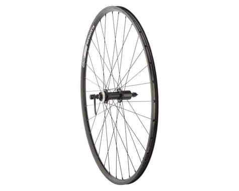 Quality Wheels Value Double Wall Series Disc/Rim Rear Wheel (Black) (Shimano/SRAM) (QR x 135mm) (700c / 622 ISO)