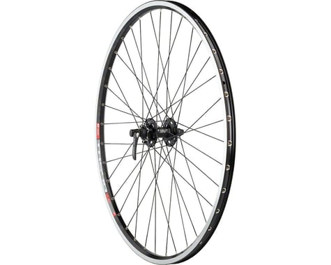 Quality Wheels XT/TK540 Rim/Disc Front Wheel (Black) (QR x 100mm) (700c)
