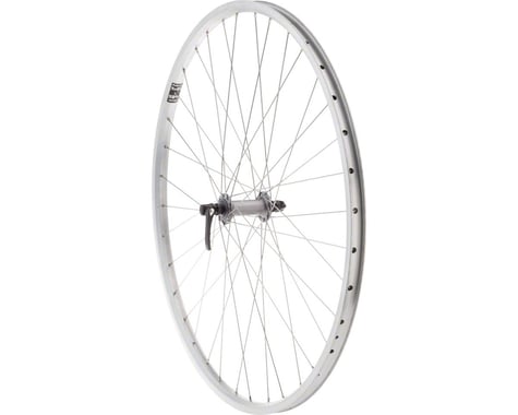 Quality Wheels Value HD Series Front Wheel (Silver) (700c) (QR x 100mm) (Rim Brake)