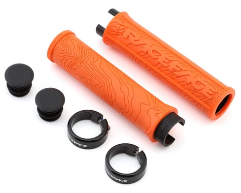 Race Face Half Nelson Lock-On Grips (Orange)