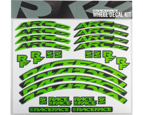 Race Face Decal Kit for Arc 27 Rims (Green)