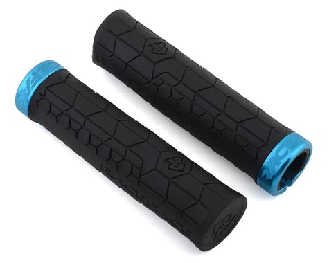 Race Face Getta Grips (Black/Turquoise) (33mm)