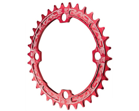 Race Face Narrow-Wide Chainring (Red) (1 x 9-12 Speed) (104mm BCD) (Single) (36T)