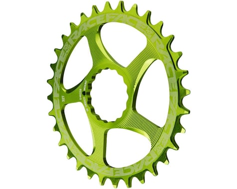 Race Face Narrow-Wide CINCH Direct Mount Chainring (Green) (1 x 9-12 Speed) (Single) (26T)