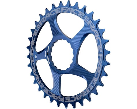 Race Face Narrow-Wide CINCH Direct Mount Chainring (Blue) (1 x 9-12 Speed) (Single) (36T)
