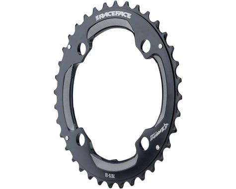 Race Face Turbine 11 Speed Chainrings (Black) (2 x 11 Speed) (64/104mm BCD) (Outer) (38T)