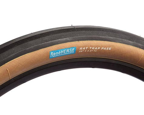 Rene Herse Rat Trap Pass Tire (Tan Sidewall) (Standard Casing)